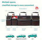 Bolsa organizadora plegable Oxford para el asiento trasero