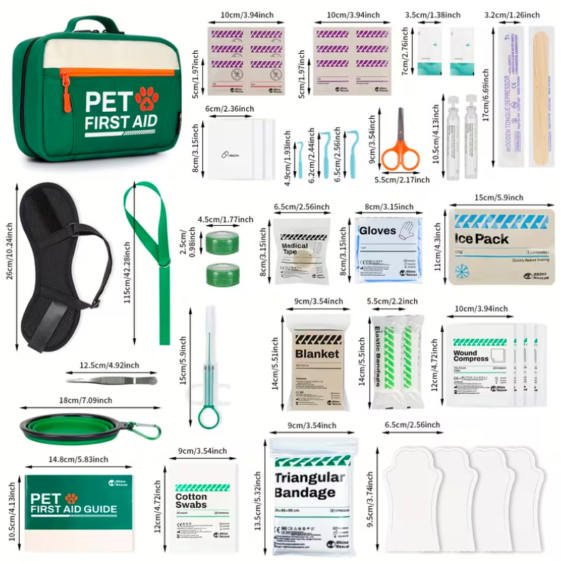 RHINO RESCUE Pet First Aid Kit