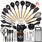 44-piece kitchen utensil set
