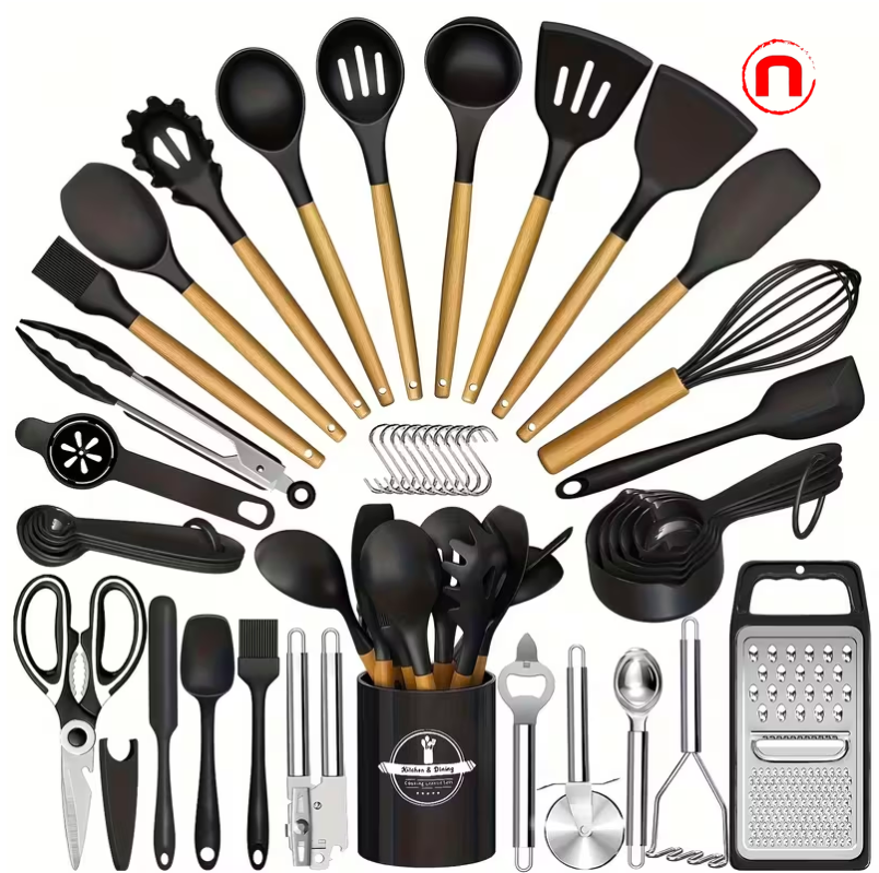 44-piece kitchen utensil set