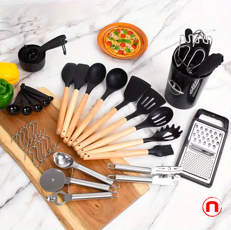 44-piece kitchen utensil set