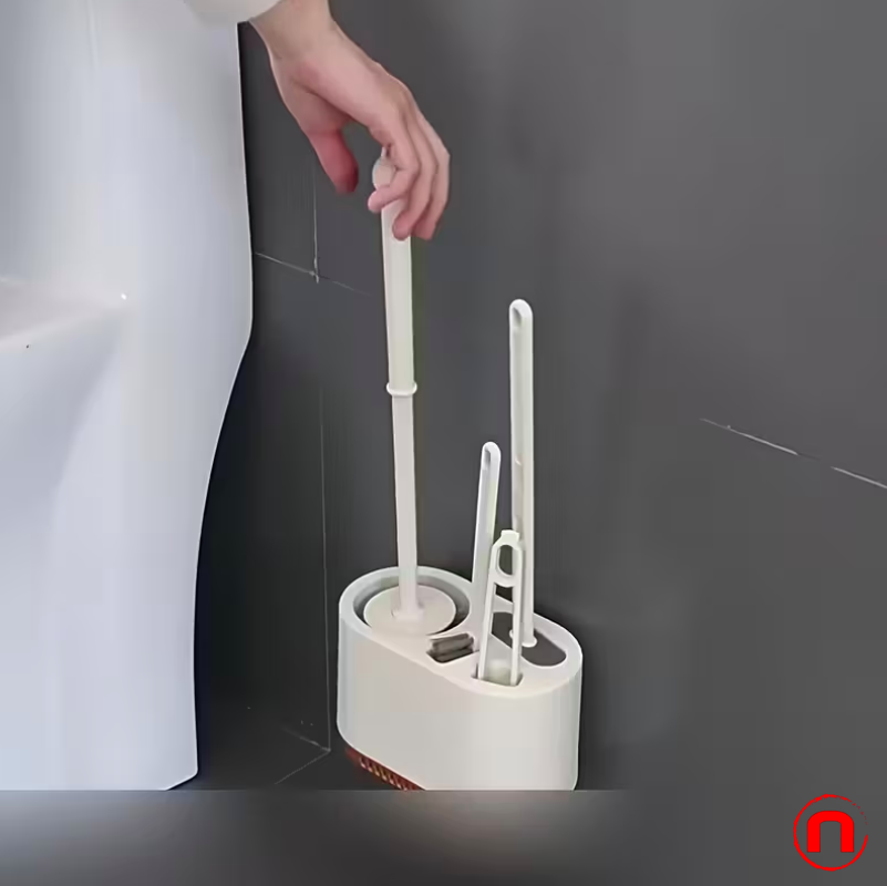 Set of 4 Toilet Brushes