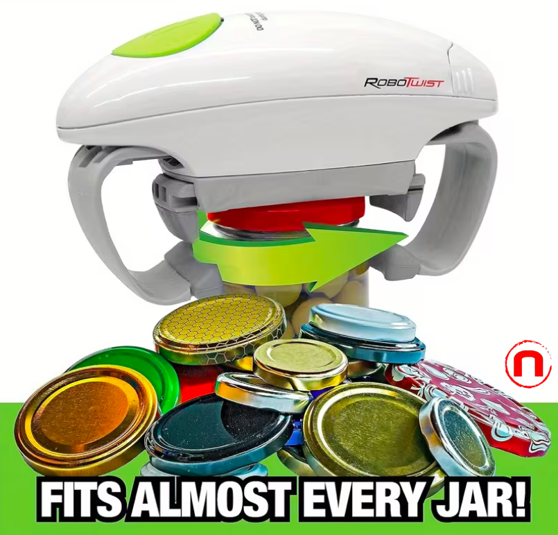 Abrebotellas eléctrico para personas mayores y con manos débiles