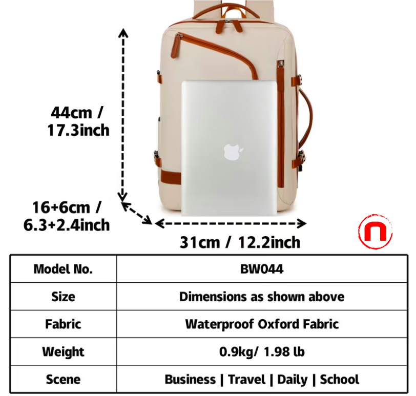 WEIXIER Airline Certified Expandable Cabin Suitcase