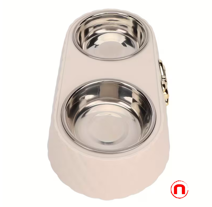 Stainless steel pet bowl