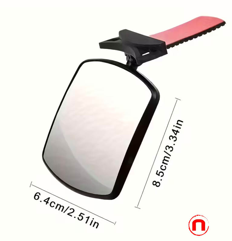 Espejo monitor automático para el asiento trasero