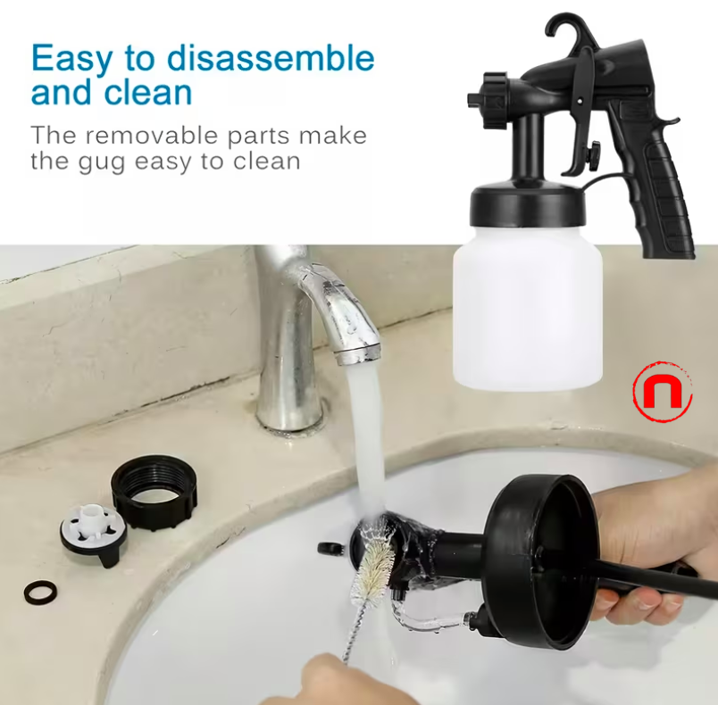 Electric Paint Gun Set