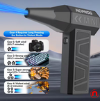 Ventilador turbo ajustable de 4 velocidades