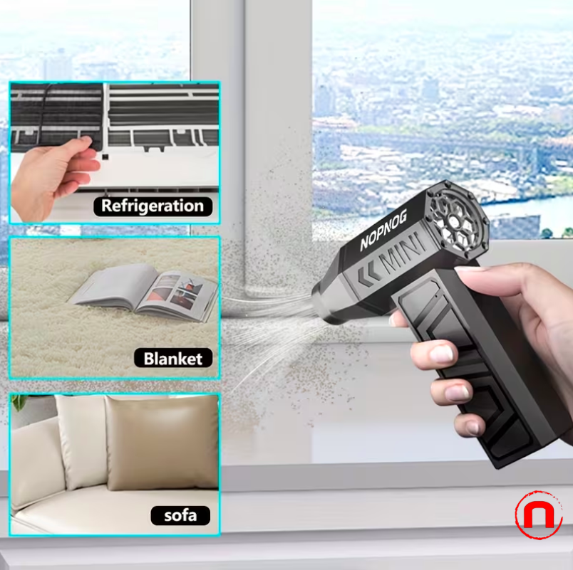 Ventilador turbo ajustable de 4 velocidades