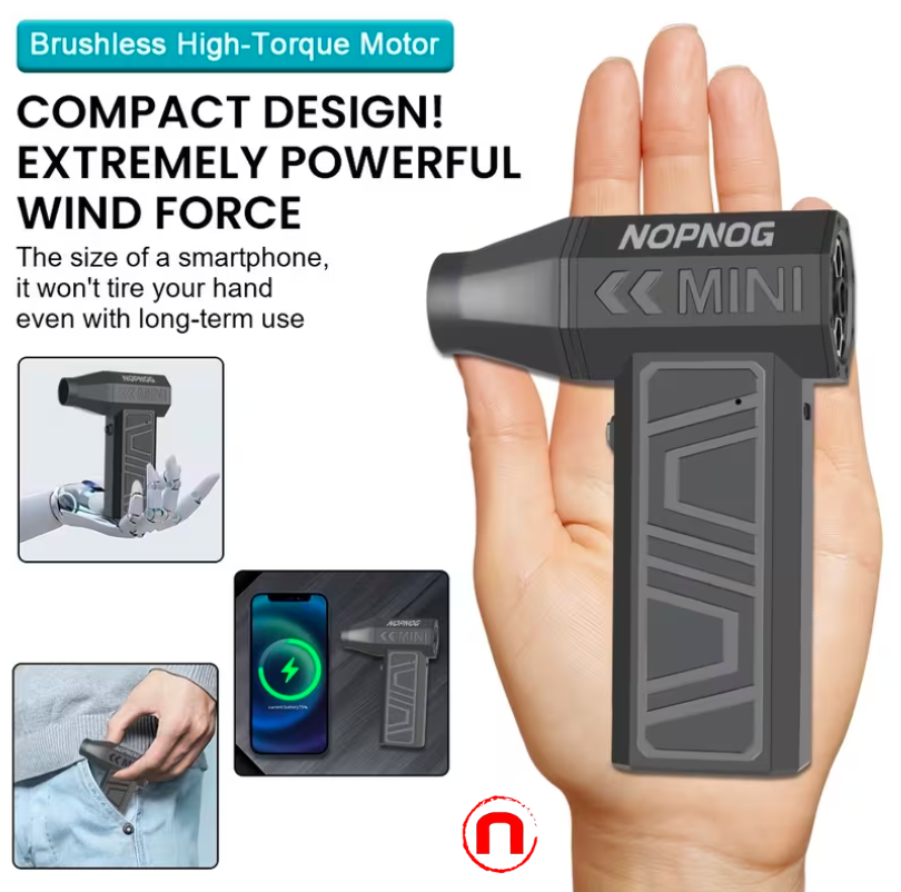 Ventilador turbo ajustable de 4 velocidades