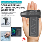 Ventilador turbo ajustable de 4 velocidades