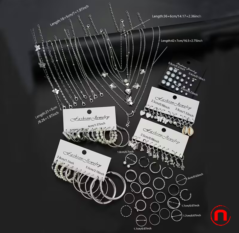 108 Pieces of Jewelry