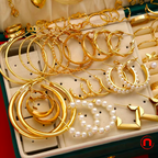 54 pieces of elegant jewelry