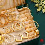 54 pieces of elegant jewelry