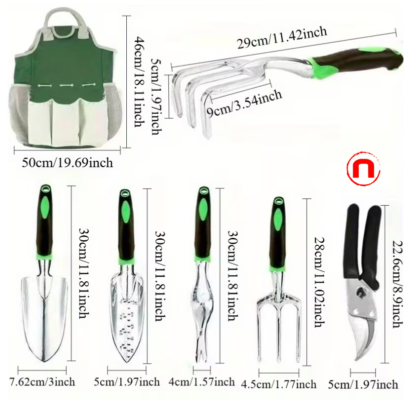 23-Piece Gardening Tool Set