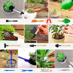 Juego de herramientas de jardinería de 23 piezas