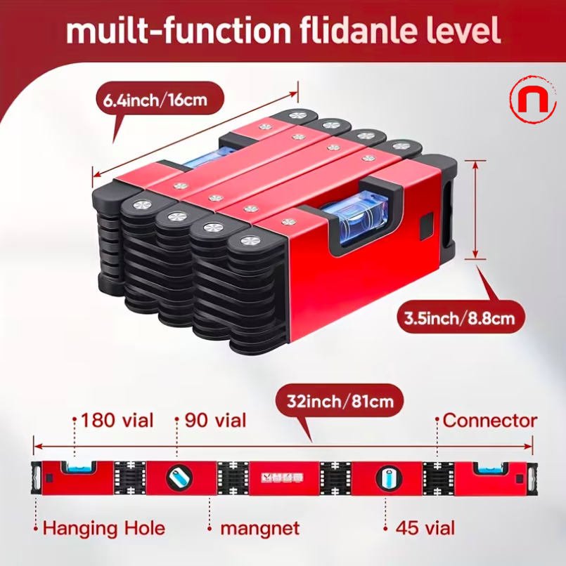 Multifunctional folding level