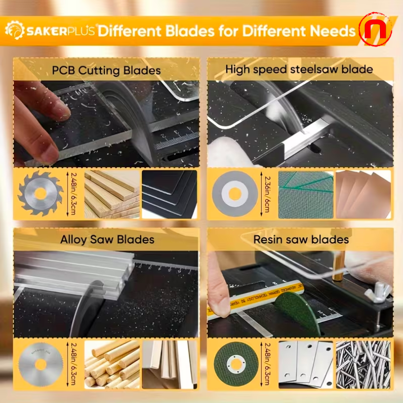 Sierra de mesa manual de precisión