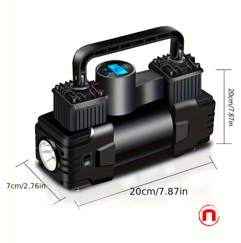 Powerful portable air compressor