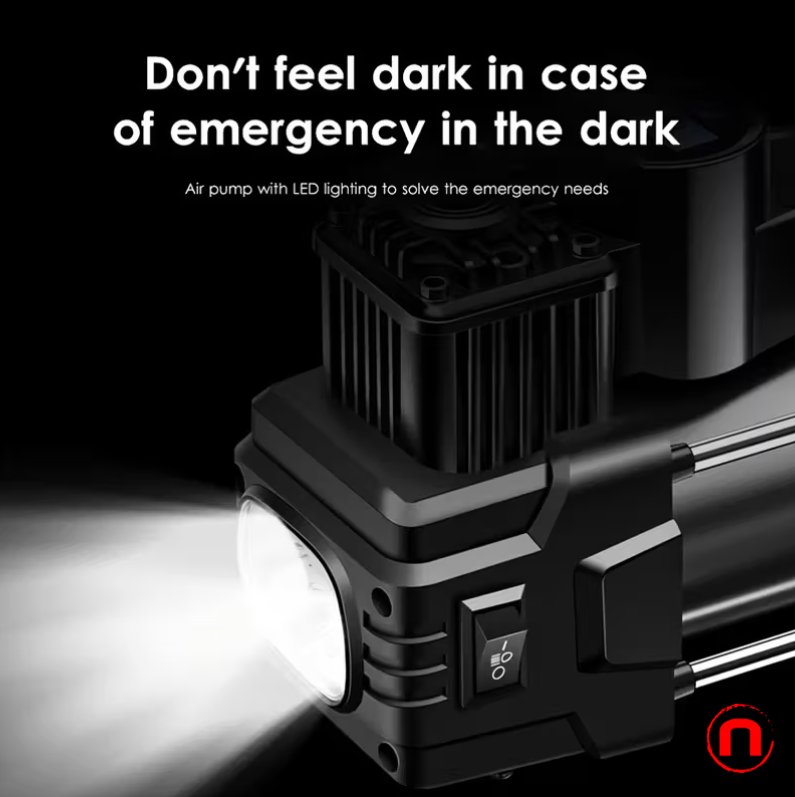 Powerful portable air compressor