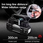 Powerful portable air compressor