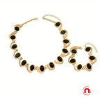 Elegant set of necklaces