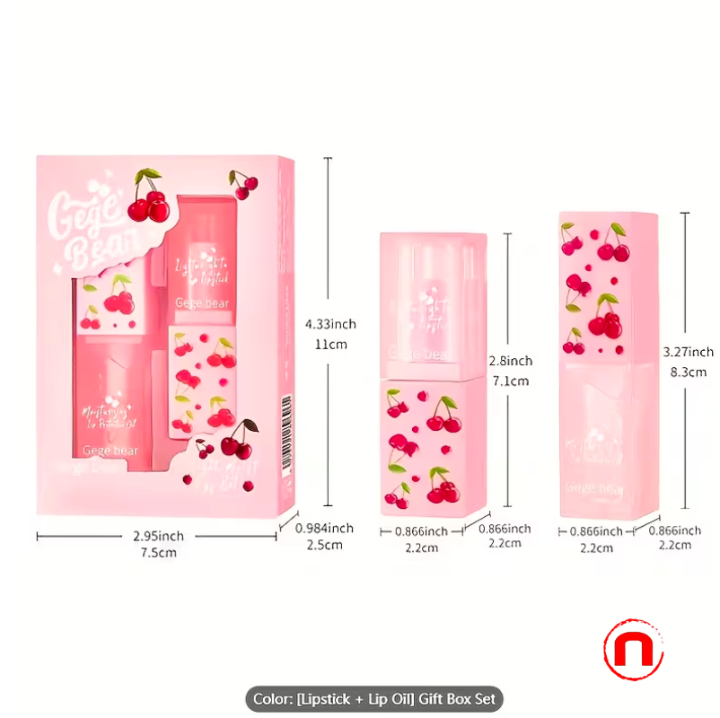 Set of 2 lip care products