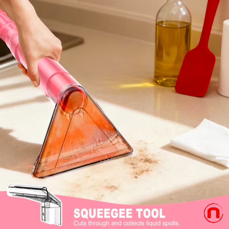 Portable carpet and upholstery cleaner