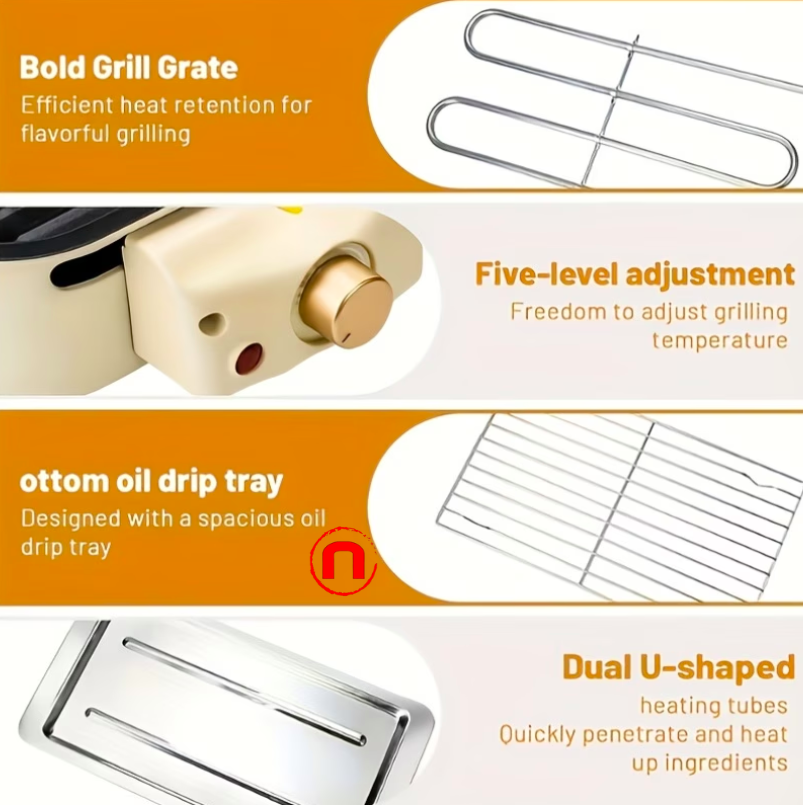 Smokeless Electric Grill