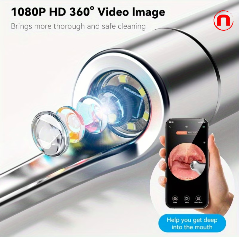 Smart kit for the visual removal of tonsil stones