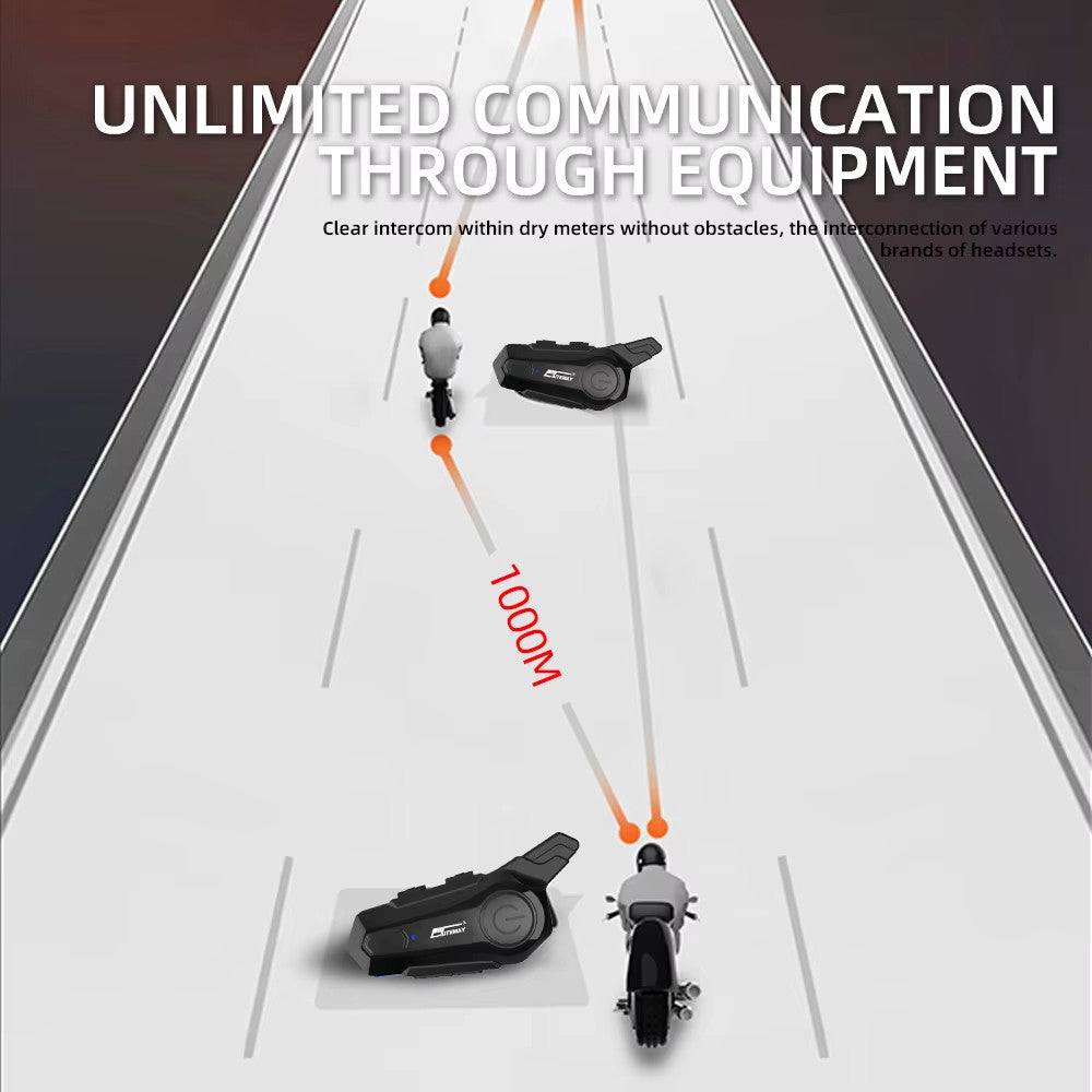 Intercomunicador Bluetooth para Motocicletas