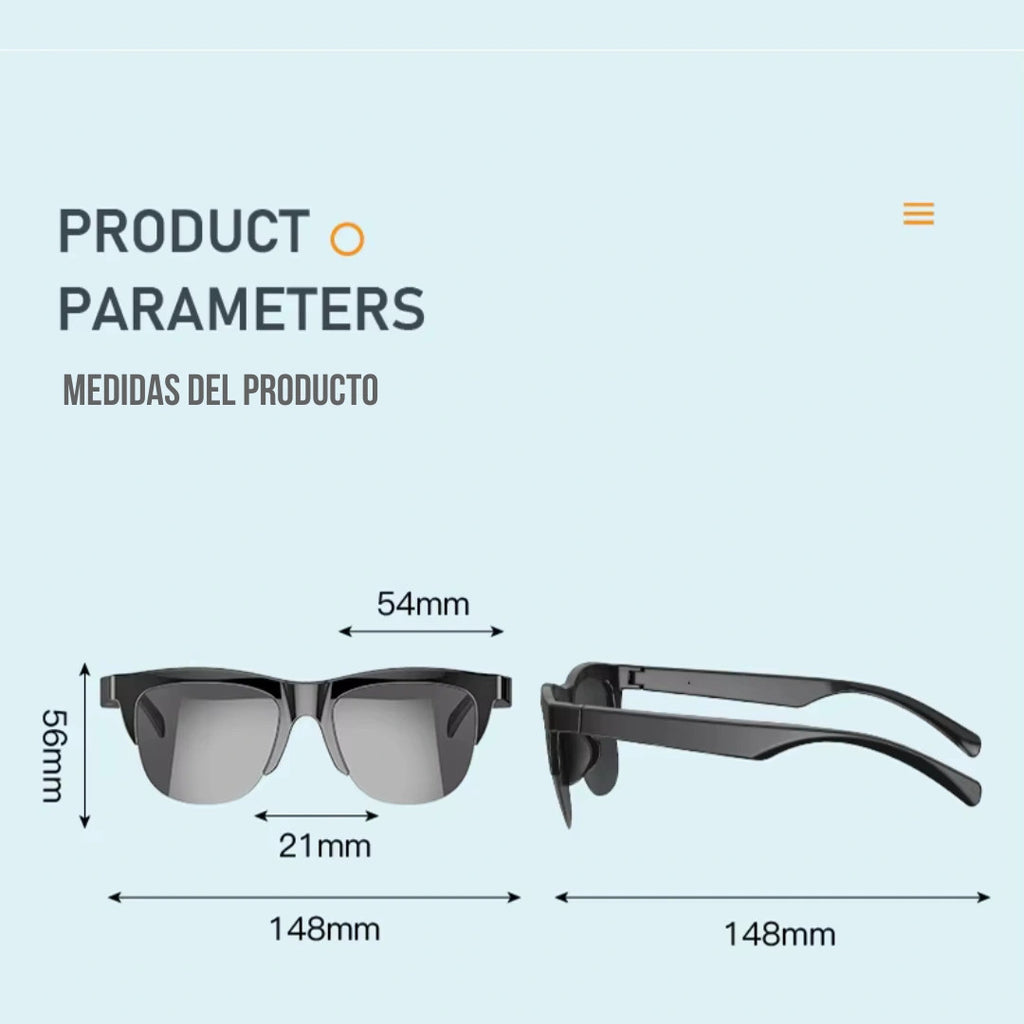 Gafas inteligentes Bluetooth