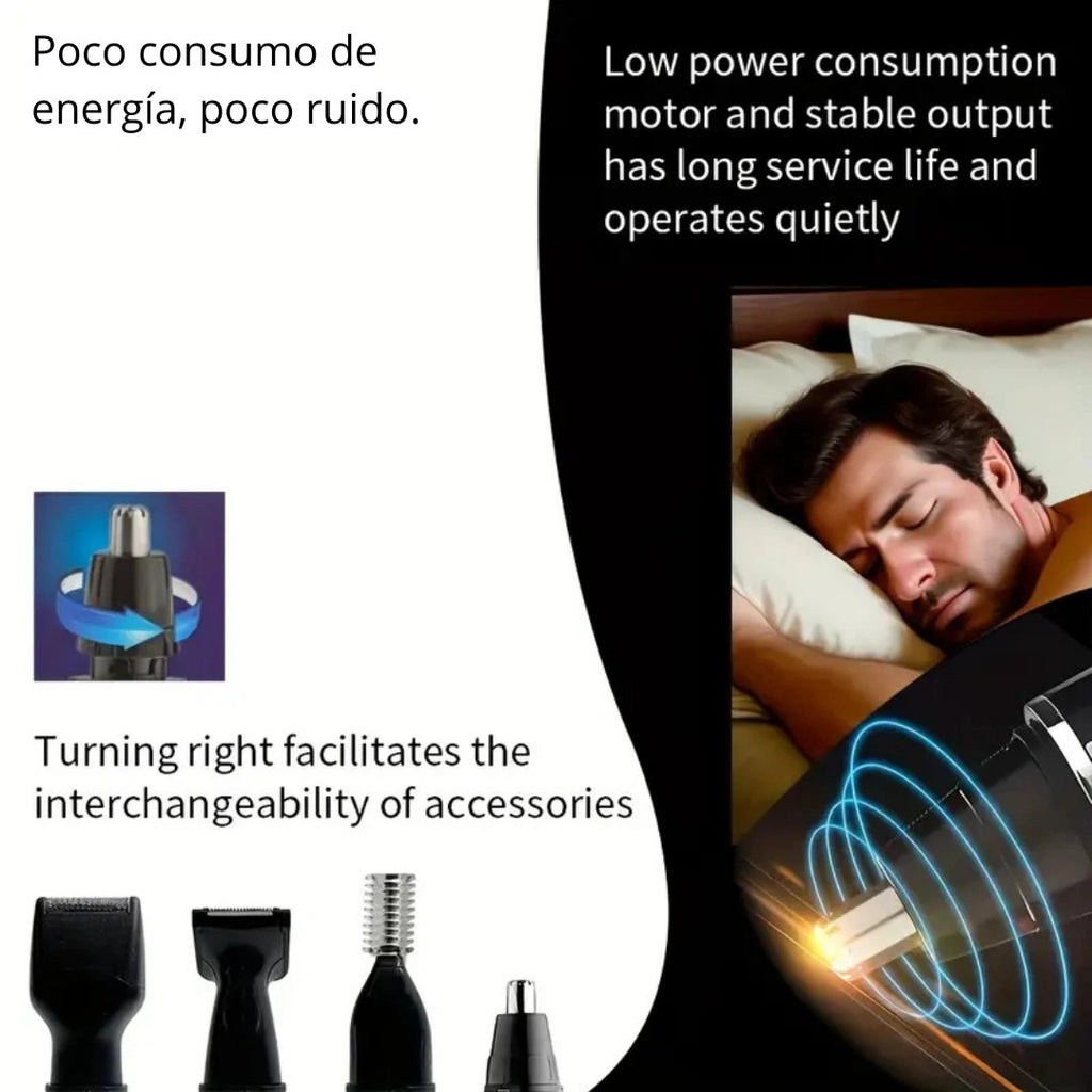 Kit de aseo 4 en 1 para hombre