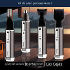 Kit de aseo 4 en 1 para hombre