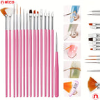 Kit Completo de Herramientas para Decoración de Uñas con Lámpara UV LED para Secado de Uñas