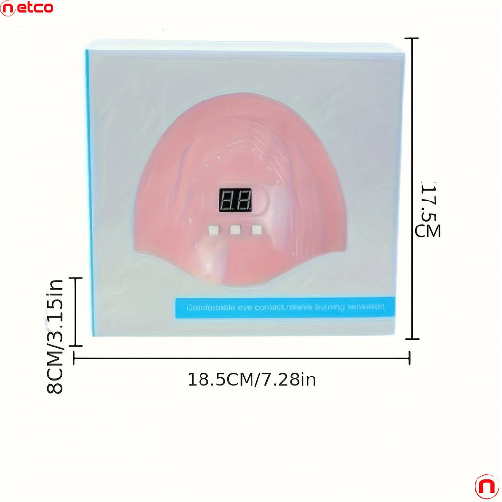 Kit Completo de Herramientas para Decoración de Uñas con Lámpara UV LED para Secado de Uñas