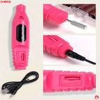 Kit Completo de Herramientas para Decoración de Uñas con Lámpara UV LED para Secado de Uñas