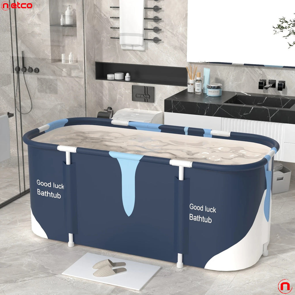 Bañera portátil plegable con control termostático y baño de hielo