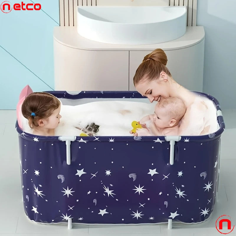 Bañera portátil plegable con control termostático y baño de hielo