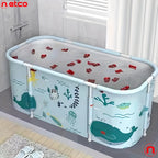 Bañera portátil plegable con control termostático y baño de hielo