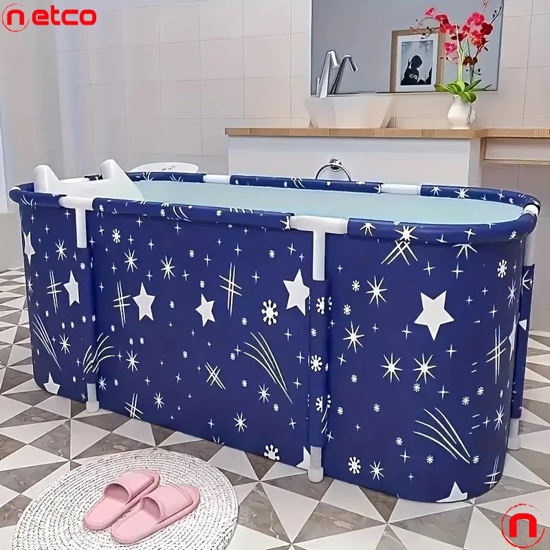 Bañera portátil plegable con control termostático y baño de hielo