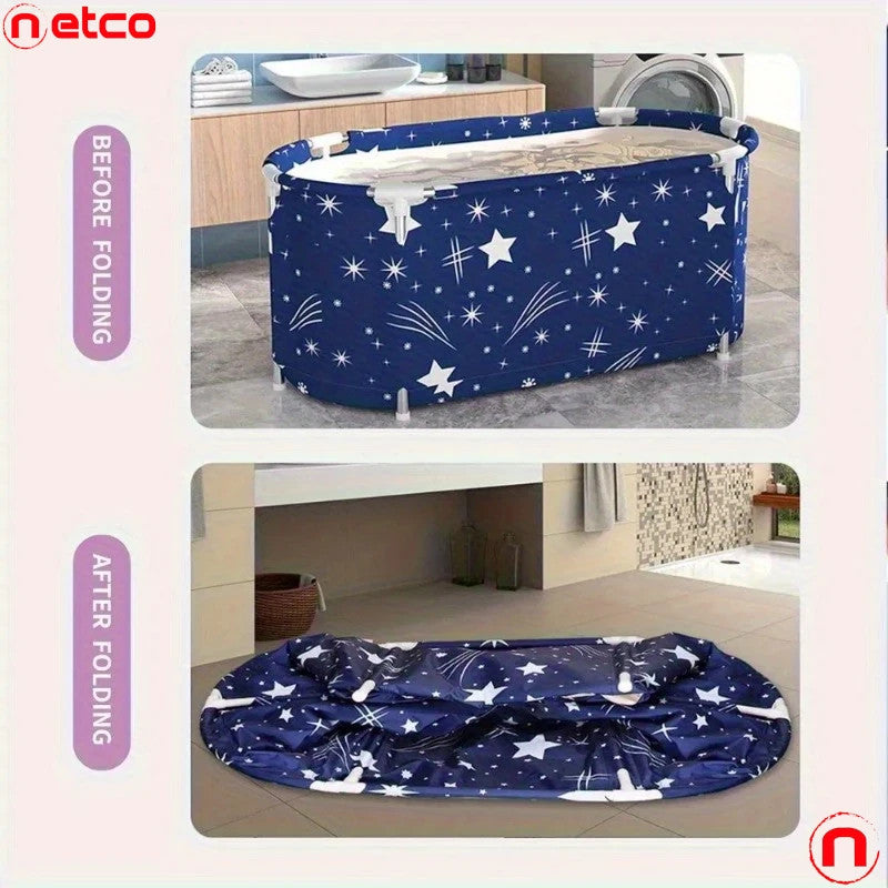 Bañera portátil plegable con control termostático y baño de hielo