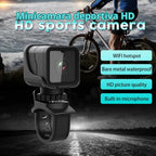 📸🏍️ 1080P HD Mini Action Camera with WiFi & Waterproof Design 🌧️🚴
