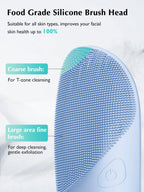 🧴✨ Sonic Facial Cleansing Brush with High-Frequency Vibrations 💆‍♀️💖