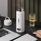 ☕⚡ 500ML Portable Electric Kettle with Fast Boil & Digital Display 🌍🔥