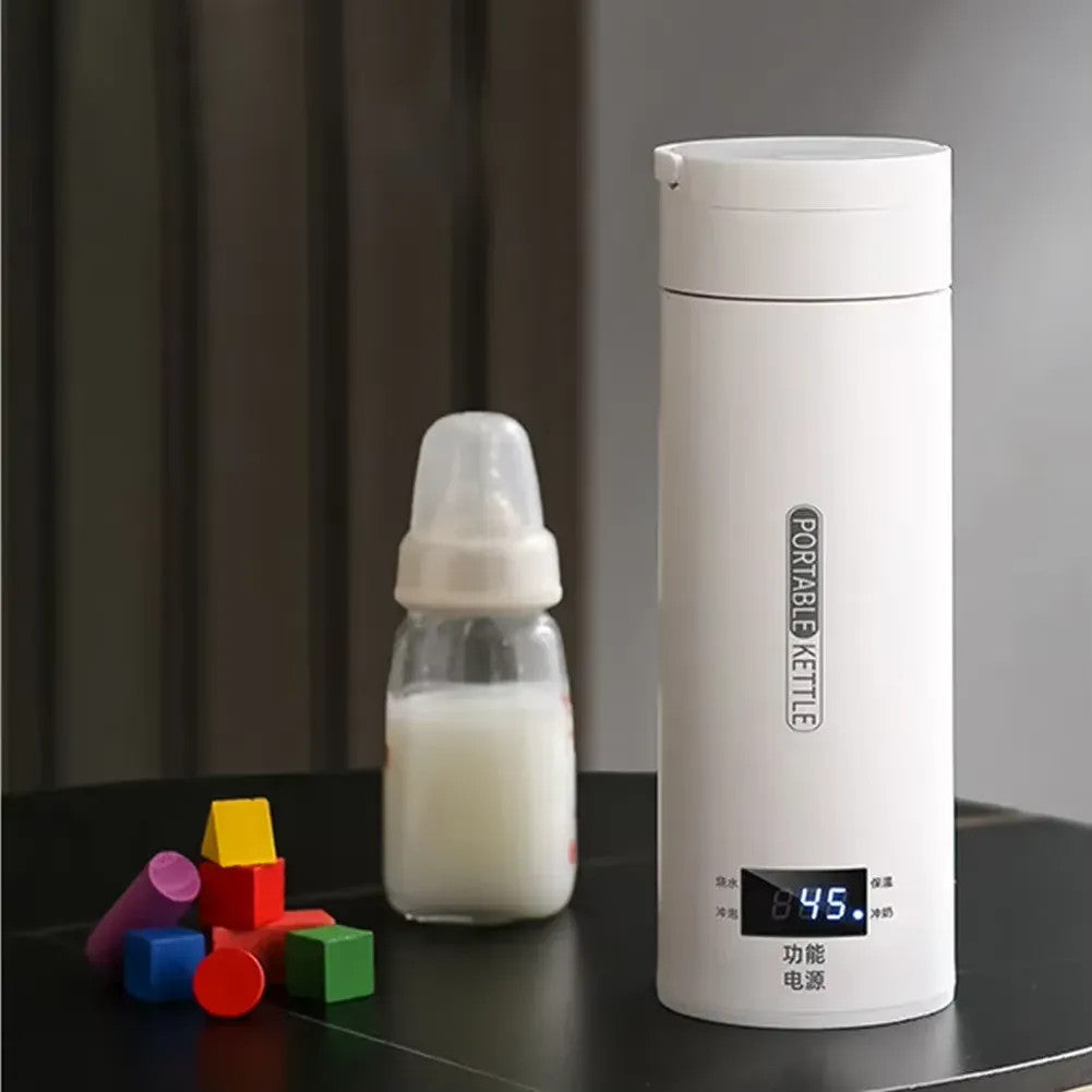 ☕⚡ 500ML Portable Electric Kettle with Fast Boil & Digital Display 🌍🔥