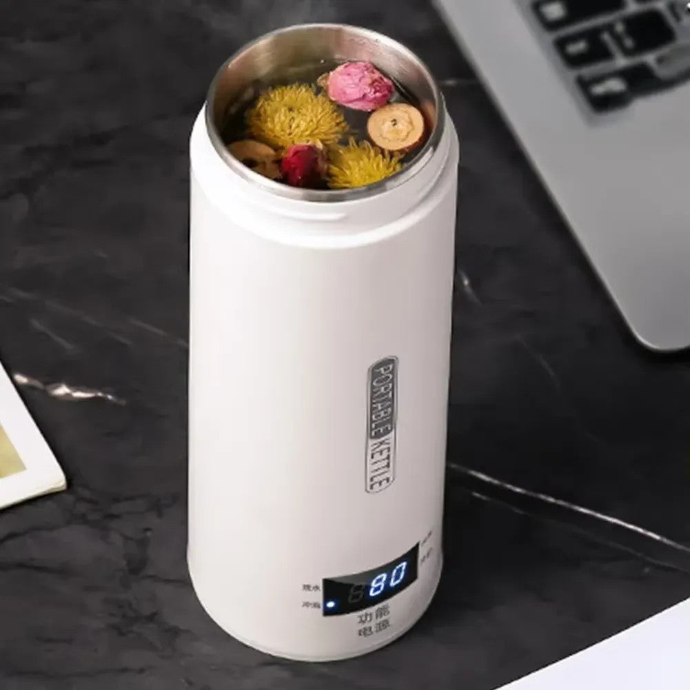 ☕⚡ 500ML Portable Electric Kettle with Fast Boil & Digital Display 🌍🔥
