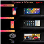 10.3" 4K Dash Cam with CarPlay: Drive Safer and Stay Connected