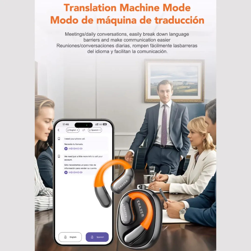 Audífonos XF31 + Traducción en tiempo real y Audio inmersivo