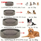 Oval Plush Pet Bed: XL Comfort for Your Furry King or Queen